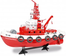 Carson RC hasičská loď Feuerlöschboot TC-08 s funkčním vodním dělem