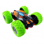 Siva RC oboustranné auto GreenWolve Stunt Car 4040 zelená