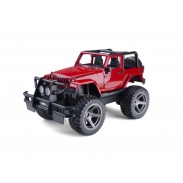 Siva RC Jeep Wrangler 1:14 červená, dálkově otevírané dveře