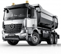 RC sklápěč Mercedes-Benz Arocs 1:20 šedá