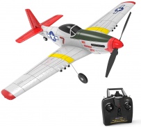 RC letadlo Mustang P51 RC Gilder, 6-osý gyroskop, RTF