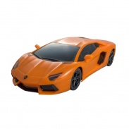 Siva RC auto Lamborghini Aventador LP700-4 1:24 oranžová