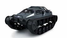 Amewi RC pásové vozidlo Military police 1:12 šedá RTR sada