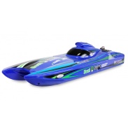 Amewi RC katamarán Arrow Brushless RTR sada, modrý