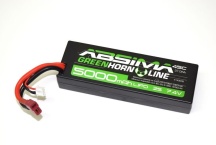 LiPo akumulátor Absima Greenhorn 7,4V / 5000mAh 50C konektor T-Dean