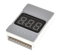 LiPo alarm 2-8S - zvuková signalizace a měřič napětí
