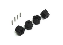 Absima 1230006 - Wheel Hub with Pin (4) Buggy/Truggy