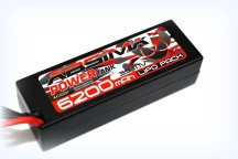 LiPo akumulátor Absima Power Tank 11,1V 6200mAh 60C konektor XT90