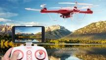 SYMA X5UW - WIFI-HD-Zánovní, vadný jeden motor, poškozený plast, outlet