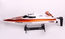 Závodní sportovní člun FT-09 2,4Ghz oranžová