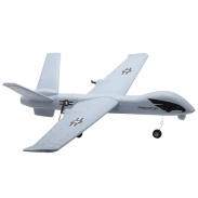 Rc letadlo Predator Z51- Použité, nereaguje na ovladač, po pádech, chybí ocasní křídlo, outlet