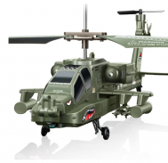 APACHE AH-64 - vojenský mini vrtulník vada zadního motoru, outlet