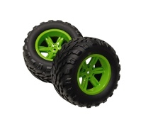 Kola pro model Dominátor Monster od RMT ( 2 ks) zelená