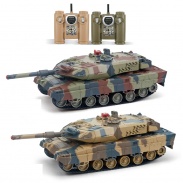 Velké soubojové tanky Leopard - pouze jeden tank