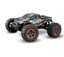 MonsterTruck 1:10, 2 motory, 46km/h - žlutočervený