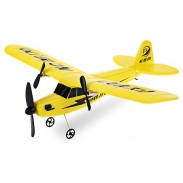 PIPER J-3 CUB RC letadlo žluté, zánovní, chybí akumulátor a nabíječka