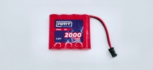 Náhradní akumulátor pro Conqueror 4x4 a RC stroje - 2000mAh 4,8V