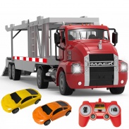 Mack car Transporter + 2x auto na návěsu