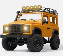RC auto Land Rover D90 V2.1. CAMEL TROPHY 1/12