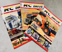 Časopis Magazine RC drive - sada tří čísel 1-3/2024