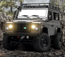 LAND ROVER DEFENDER D90 V2.1. - stříbrná